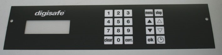 digibox DS 19. Tastatur Klebefolie